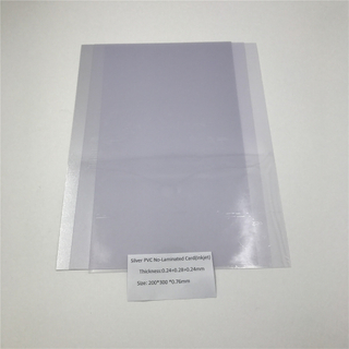 Silver PVC No-Laminated Card(Inkjet)